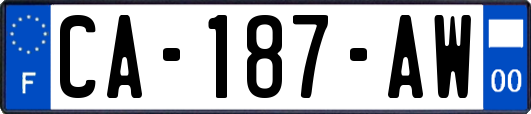 CA-187-AW