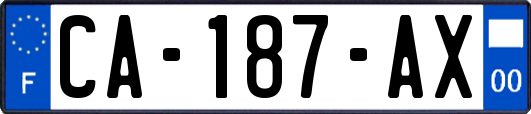 CA-187-AX