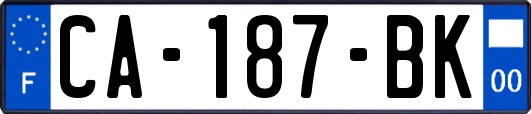 CA-187-BK