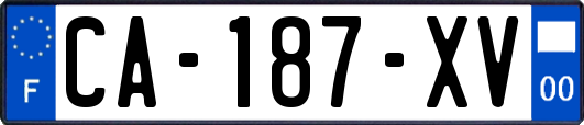 CA-187-XV