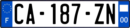 CA-187-ZN