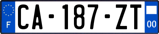 CA-187-ZT