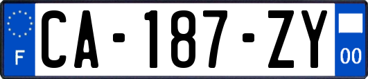 CA-187-ZY