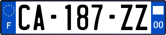 CA-187-ZZ