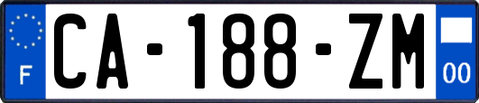 CA-188-ZM