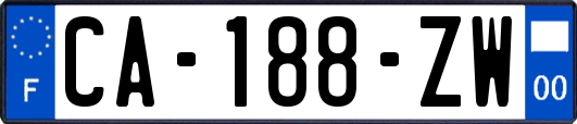 CA-188-ZW