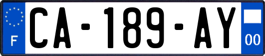 CA-189-AY