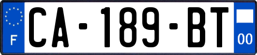 CA-189-BT