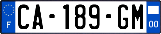 CA-189-GM