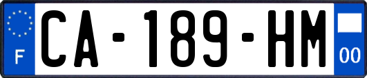 CA-189-HM