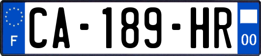 CA-189-HR