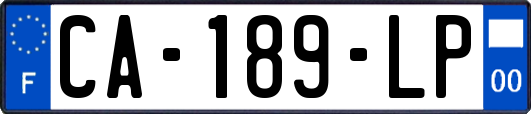 CA-189-LP