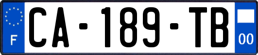 CA-189-TB