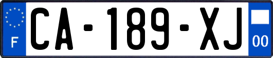 CA-189-XJ