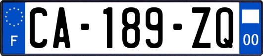 CA-189-ZQ