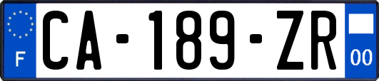 CA-189-ZR