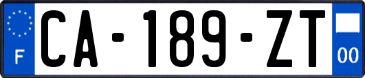 CA-189-ZT