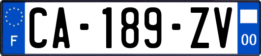 CA-189-ZV