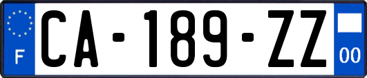 CA-189-ZZ