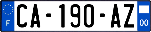 CA-190-AZ