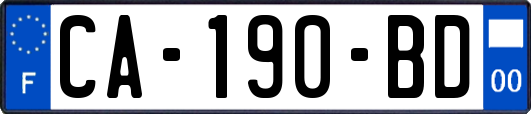 CA-190-BD