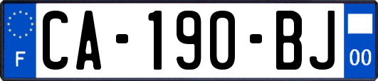 CA-190-BJ