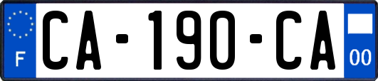 CA-190-CA