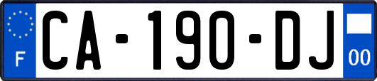 CA-190-DJ