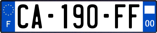 CA-190-FF