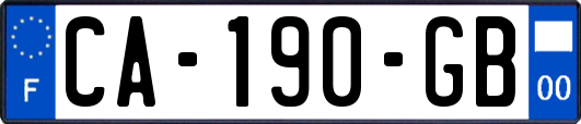 CA-190-GB