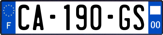 CA-190-GS