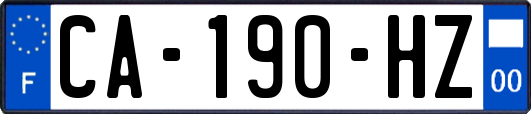 CA-190-HZ