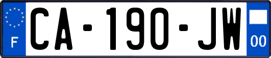 CA-190-JW