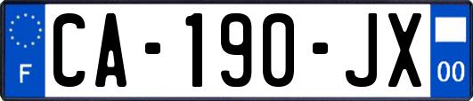 CA-190-JX