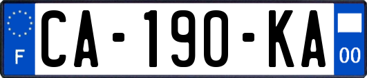 CA-190-KA