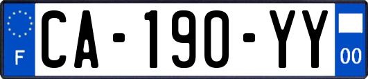 CA-190-YY