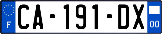 CA-191-DX