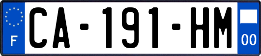 CA-191-HM