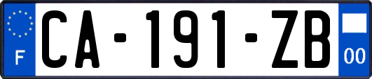 CA-191-ZB