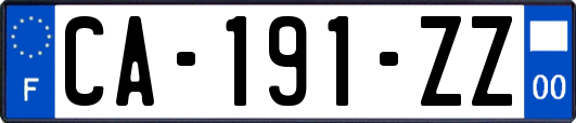 CA-191-ZZ