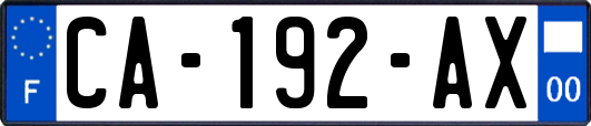 CA-192-AX