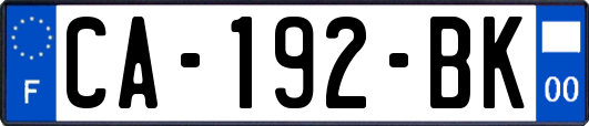 CA-192-BK