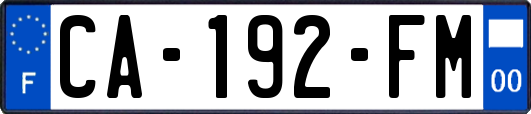 CA-192-FM