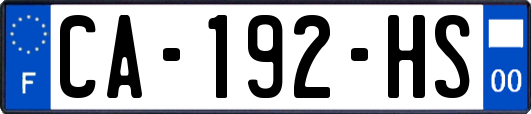 CA-192-HS