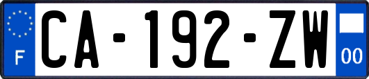 CA-192-ZW