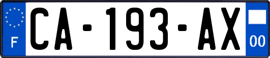 CA-193-AX