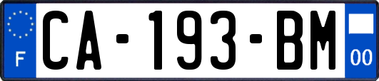CA-193-BM