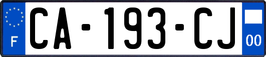 CA-193-CJ