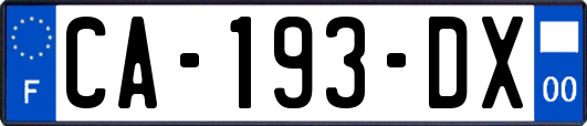 CA-193-DX