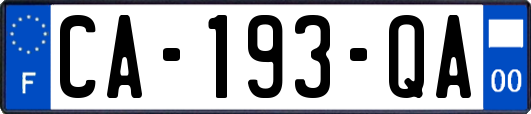 CA-193-QA